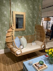 asian inspired displays at high point market